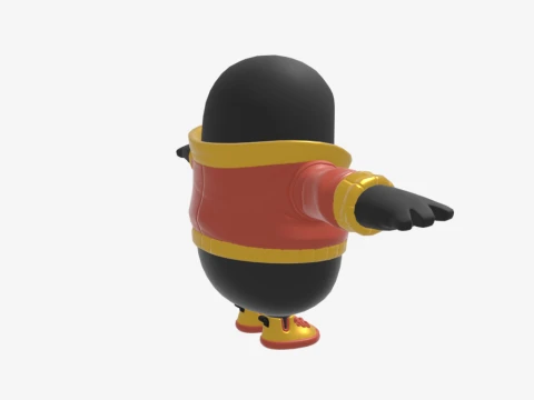 Thunder Fall Guy - Fortnite 3D Model