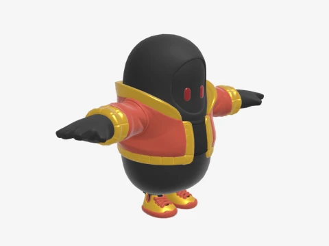 Thunder Fall Guy - Fortnite 3D Model