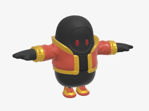 Thunder Fall Guy - Fortnite 3D Model
