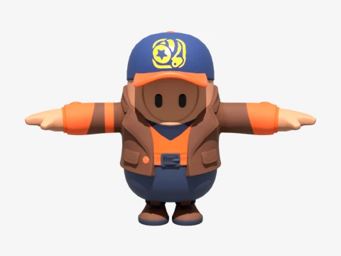 Endless Ned Fall Guy - Fortnite 3D Model