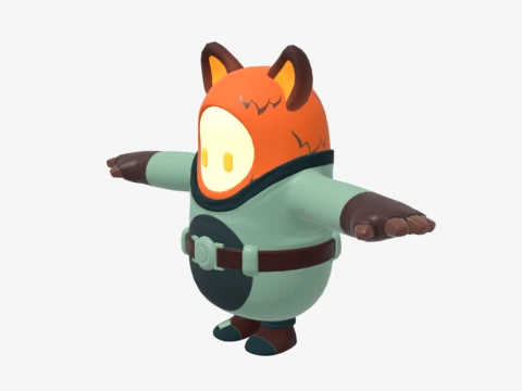 Fennix Fall Guy - Fortnite 3D Model