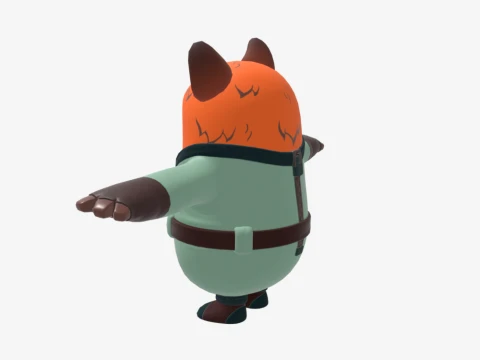 Fennix Fall Guy - Fortnite 3D Model