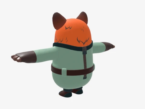 Fennix Fall Guy - Fortnite 3D Model