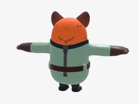 Fennix Fall Guy - Fortnite 3D Model