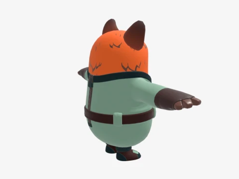 Fennix Fall Guy - Fortnite 3D Model