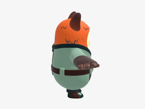 Fennix Fall Guy - Fortnite 3D Model