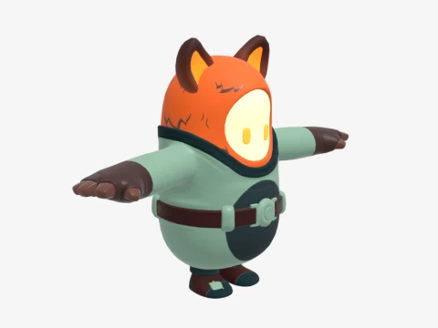 Fennix Fall Guy - Fortnite 3D Model