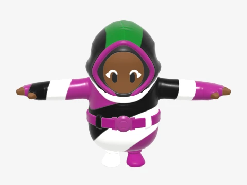 Dynamo Fall Guy - Fortnite 3D Model
