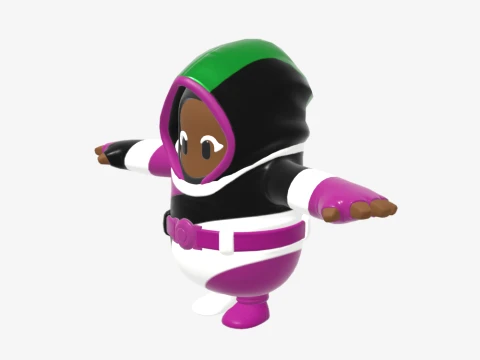 Dynamo Fall Guy - Fortnite 3D Model