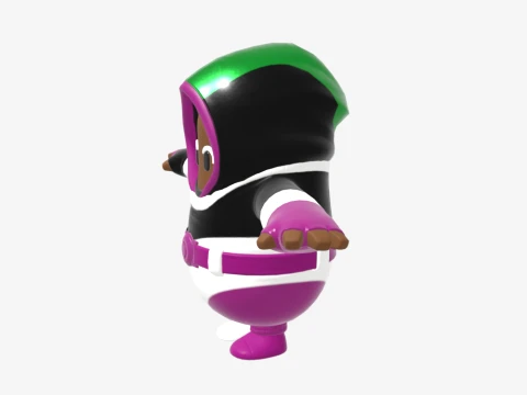 Dynamo Fall Guy - Fortnite 3D Model