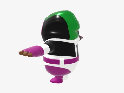 Dynamo Fall Guy - Fortnite 3D Model