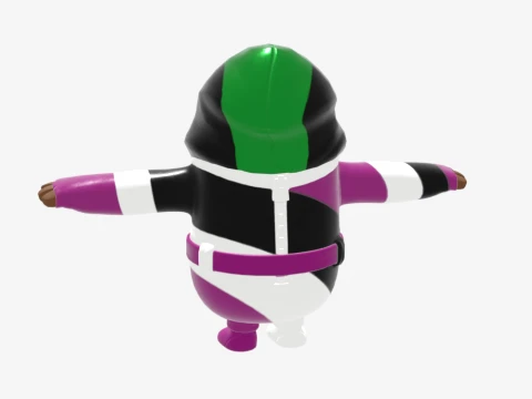 Dynamo Fall Guy - Fortnite 3D Model