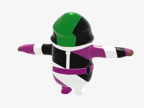 Dynamo Fall Guy - Fortnite 3D Model