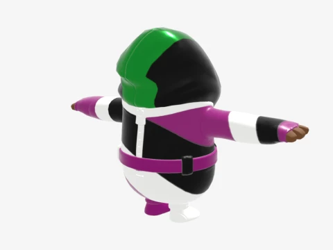 Dynamo Fall Guy - Fortnite 3D Model