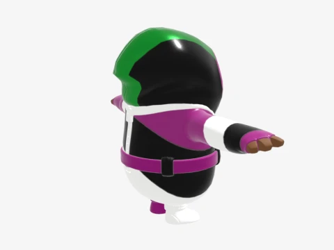 Dynamo Fall Guy - Fortnite 3D Model