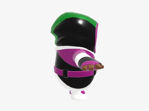 Dynamo Fall Guy - Fortnite 3D Model