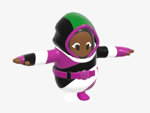 Dynamo Fall Guy - Fortnite 3D Model