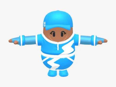 Froststorm Bomber Fall Guy - Fortnite 3D Model