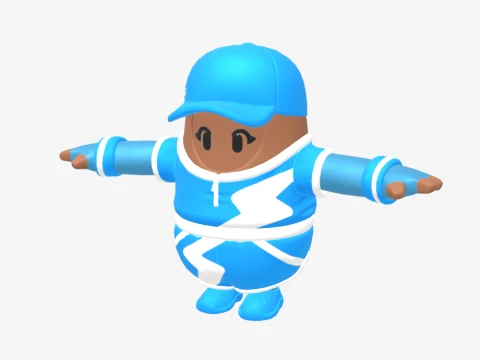 Froststorm Bomber Fall Guy - Fortnite 3D Model