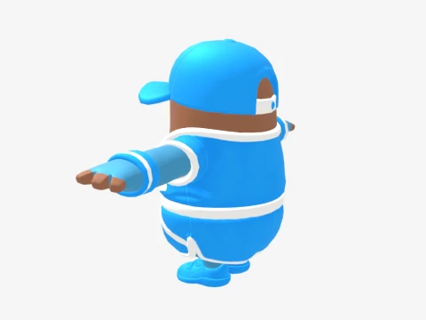 Froststorm Bomber Fall Guy - Fortnite 3D Model