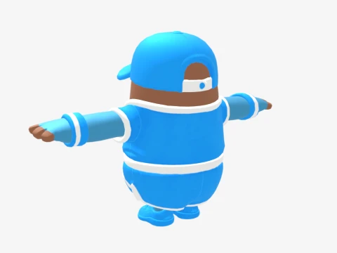 Froststorm Bomber Fall Guy - Fortnite 3D Model