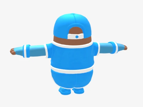 Froststorm Bomber Fall Guy - Fortnite 3D Model