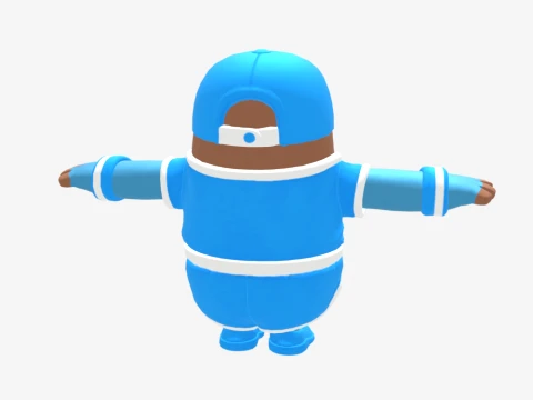 Froststorm Bomber Fall Guy - Fortnite 3D Model