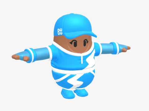 Froststorm Bomber Fall Guy - Fortnite 3D Model