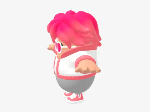 Valeria Fall Guy - Fortnite 3D Model