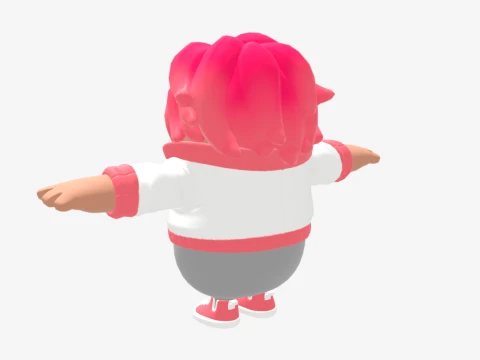 Valeria Fall Guy - Fortnite 3D Model