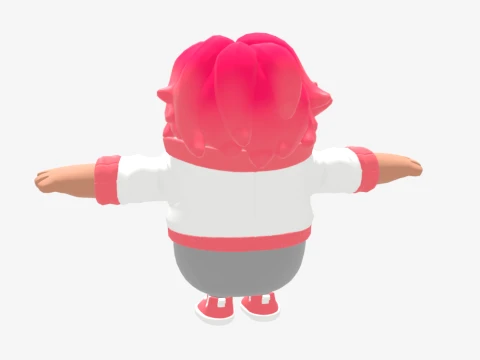 Valeria Fall Guy - Fortnite 3D Model