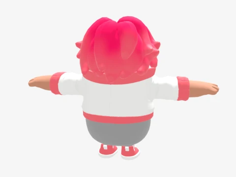 Valeria Fall Guy - Fortnite 3D Model
