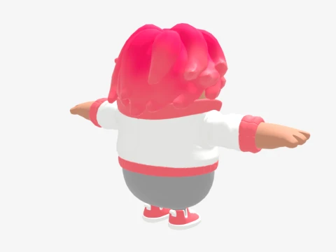 Valeria Fall Guy - Fortnite 3D Model