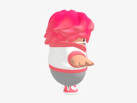 Valeria Fall Guy - Fortnite 3D Model