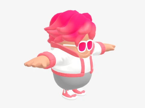 Valeria Fall Guy - Fortnite 3D Model