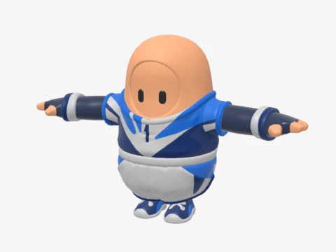 Gan Fall Guy - Fortnite 3D Model