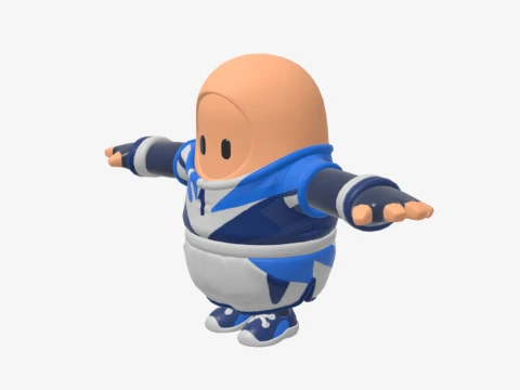 Gan Fall Guy - Fortnite 3D Model