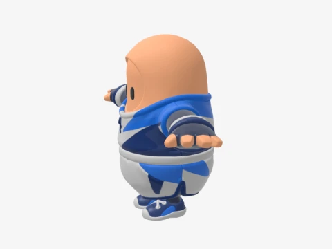 Gan Fall Guy - Fortnite 3D Model