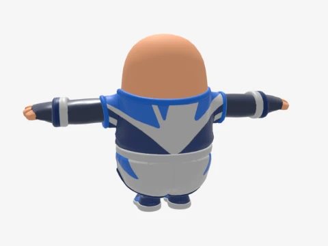 Gan Fall Guy - Fortnite 3D Model