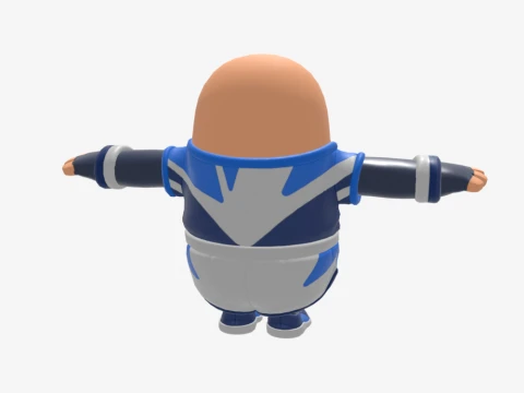 Gan Fall Guy - Fortnite 3D Model