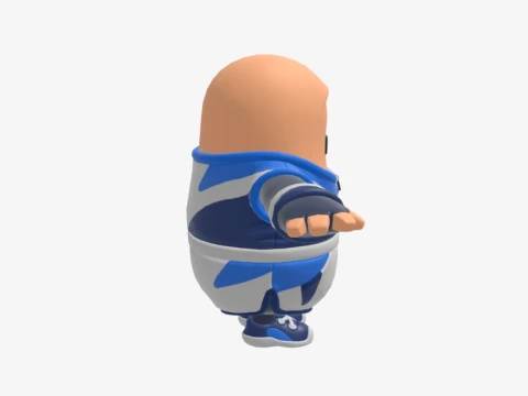 Gan Fall Guy - Fortnite 3D Model