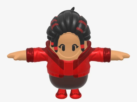 Demi Fall Guy - Fortnite 3D Model