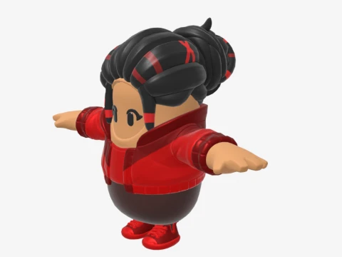 Demi Fall Guy - Fortnite 3D Model