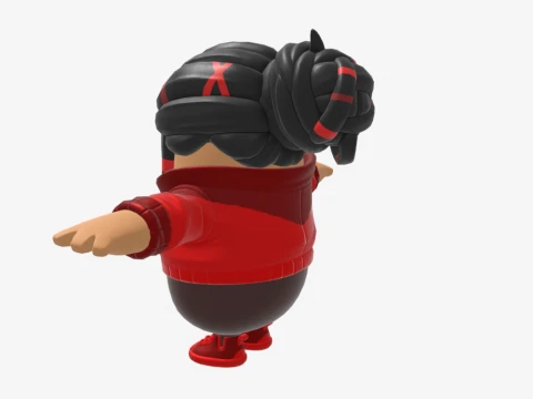 Demi Fall Guy - Fortnite 3D Model