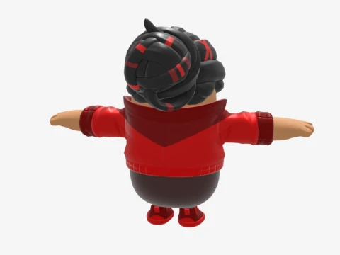 Demi Fall Guy - Fortnite 3D Model