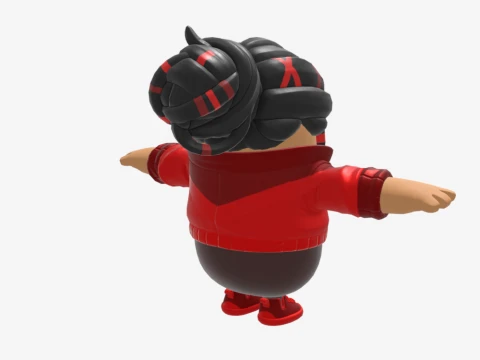 Demi Fall Guy - Fortnite 3D Model