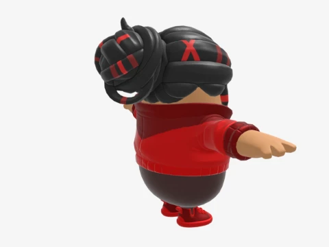 Demi Fall Guy - Fortnite 3D Model