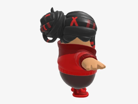 Demi Fall Guy - Fortnite 3D Model