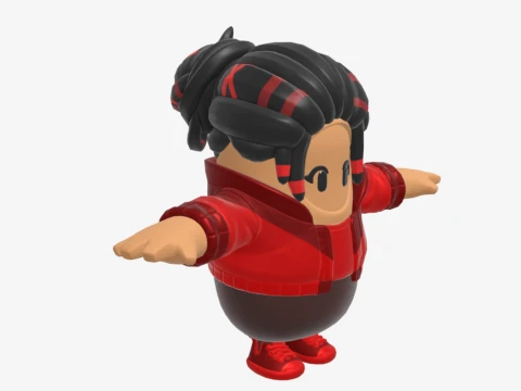 Demi Fall Guy - Fortnite 3D Model
