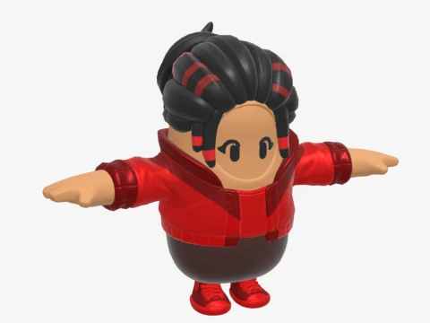 Demi Fall Guy - Fortnite 3D Model